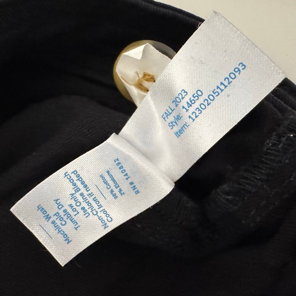 Marine Layer Bridget Wide Leg Crop Pant in Black size 6 - Picture 6 of 6